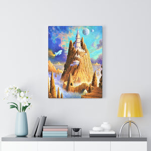 Flash Gordon, Fantasy Castle Wall Art by David Carrigan.